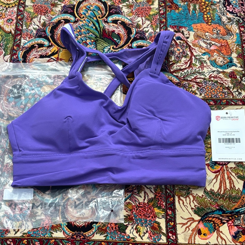 Purple Women's Maternity Strappy Bralette - Intimates & Sleepwear